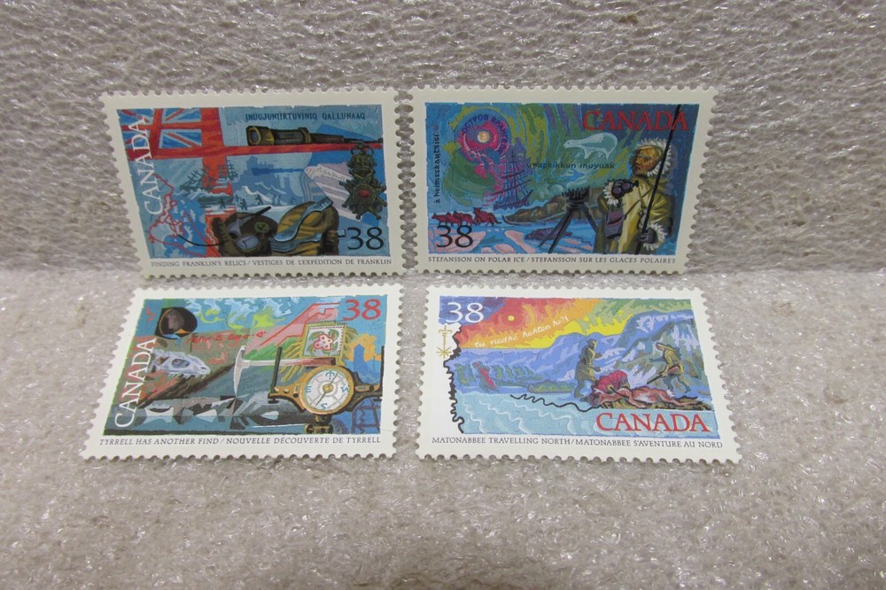 1989 CANADA MH SCOTT #1233-1236