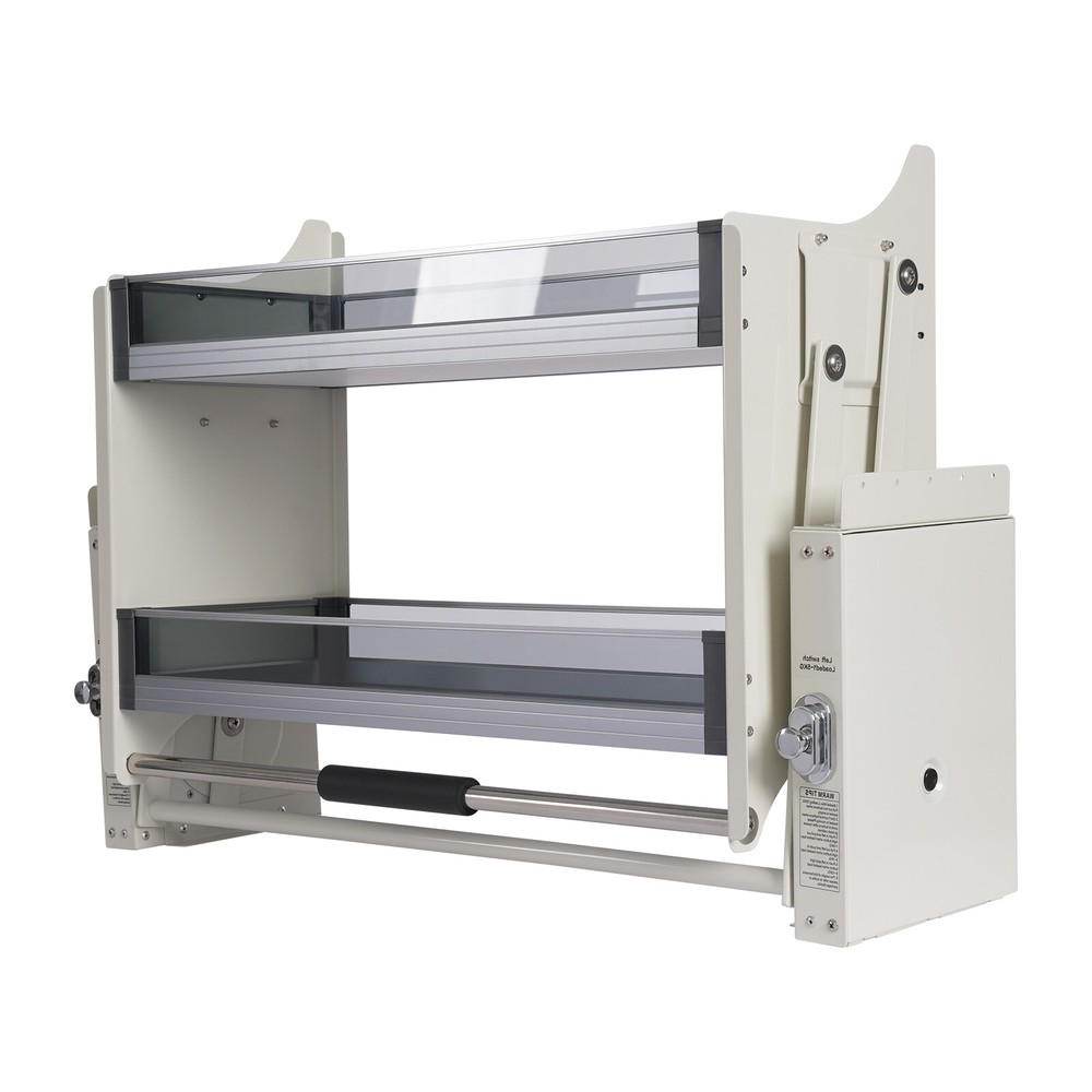 2-Tier Pull Down Shelf Upper Wall Cabinet Storage Organizer For 24inch Cabinet