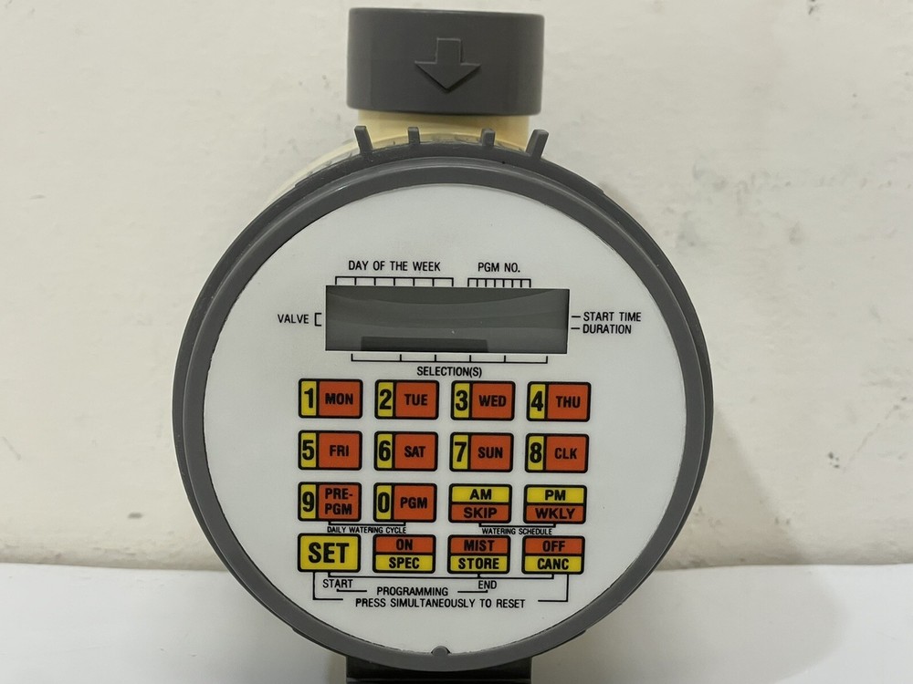 Melnor ~ Water Watering Sprinkler Programmable Timer ~ Model 87400 ~ Works