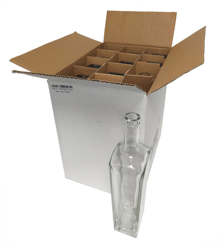 Home Brew Ohio New Yorker Liquor Bottles Set of 12