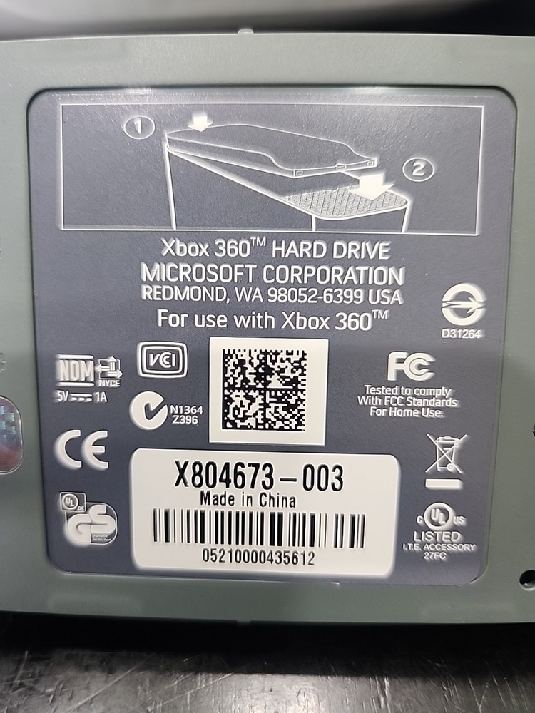 Xbox 360 20GB HDD External Hard Drive