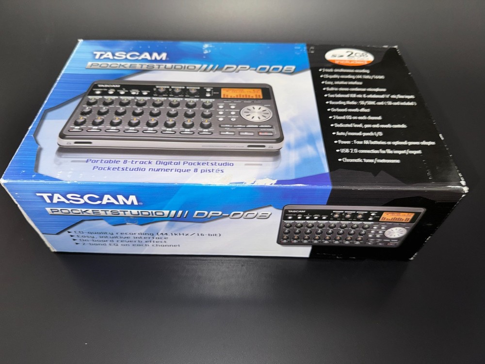 TASCAM DP-008 Digital Multi Track Recorder