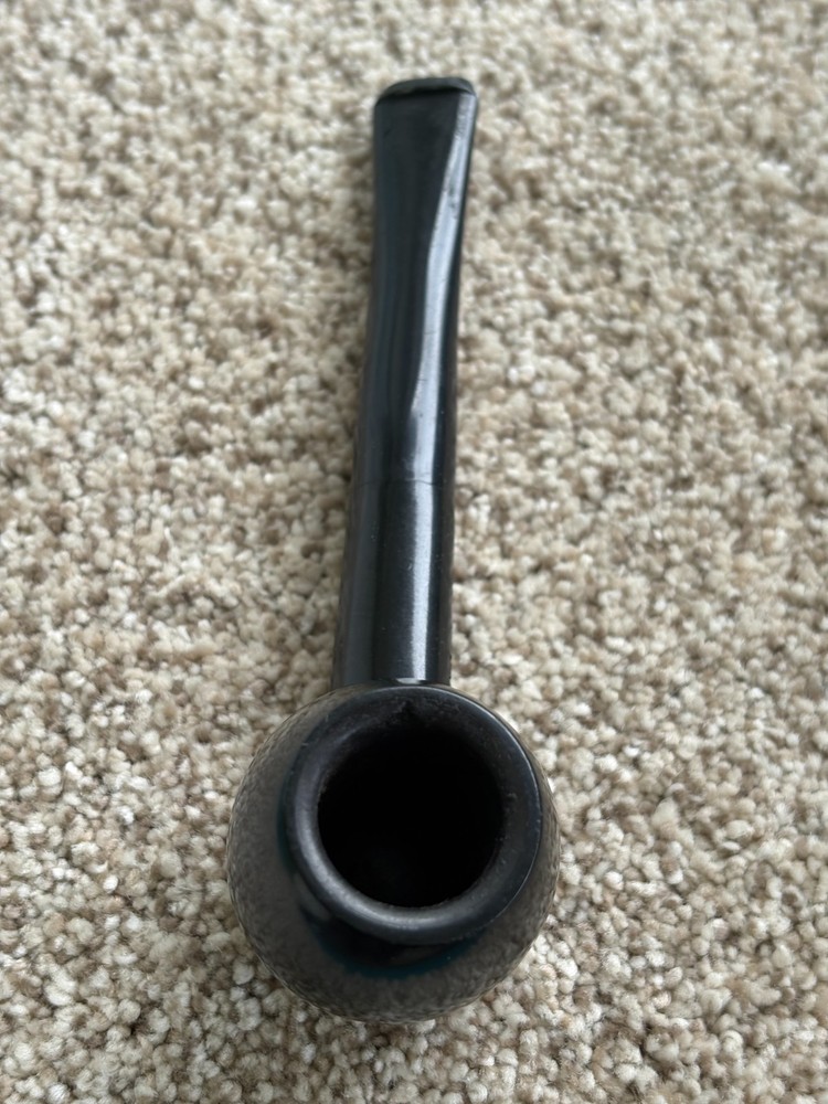 "THE PIPE" Apple 1960’s Black Space Age Materials Hard Nylon Stem