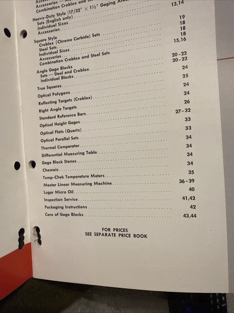 Vintage Starrett Tool Catalog USA 🇺🇸 Excellent