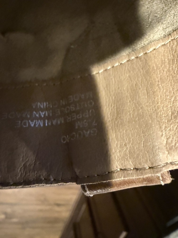 Brown Western Cowboy Boots M7.5