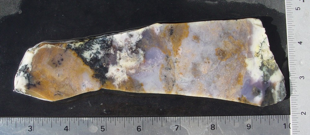 Amethyst Sage Dendritic Jasp Agate Lapidary Slab T926