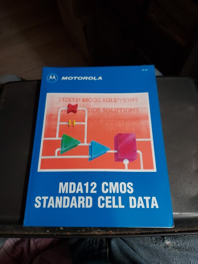 MOTOROLA BOOK MDA12 CMOS STANDARD CELL DATA