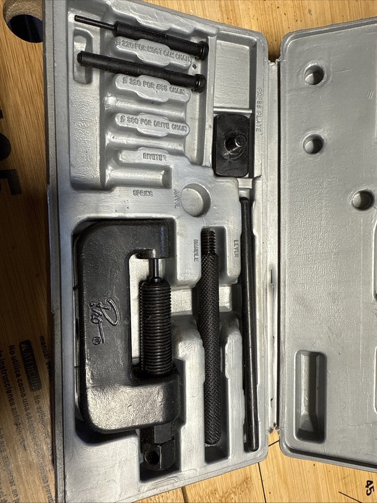 Motion Pro 08-0058 Chain Riveting Tool (pieces Missing)