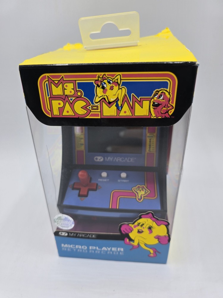 My Arcade Ms. Pac-Man Micro Player Handheld Retro Arcade Machine
