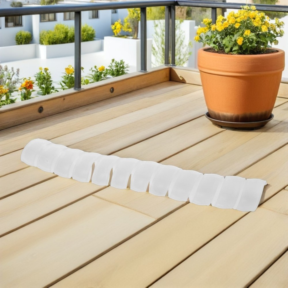 4Pcs Plastic Spiral Tree Guard Trunk Protector Wrap Bark Tube Wraps