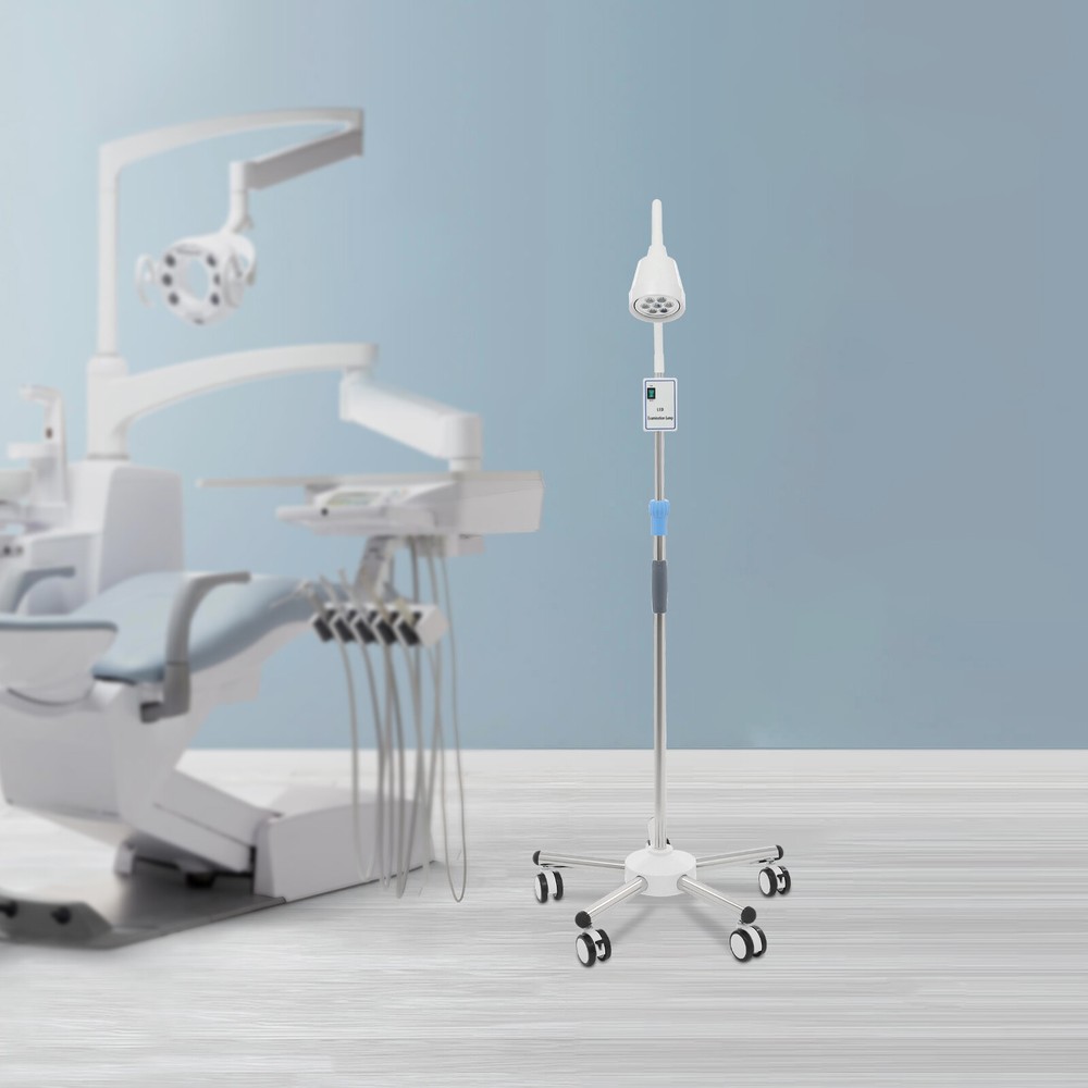 LED Examination Light Examination Lamp Mobile Adjustable Height Five-legged