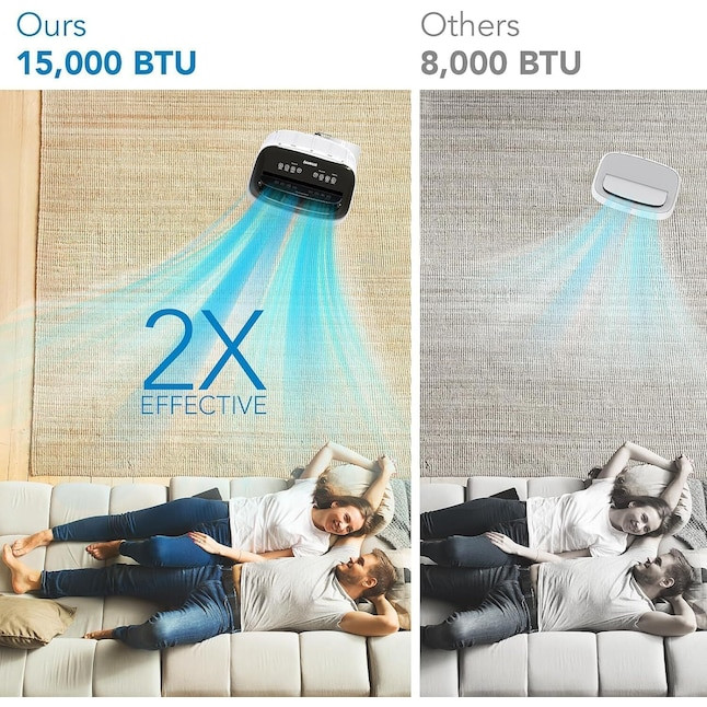 Garvee Portable Air Conditioner 15000 BTU 3 in 1 Cooling Air Conditioner