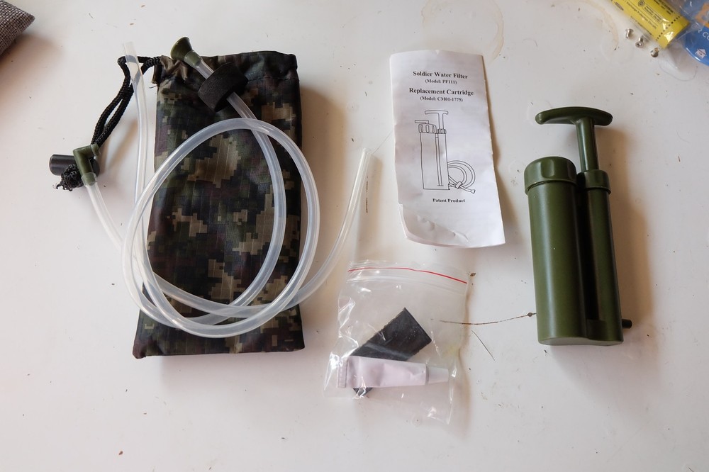 Soldier Water Filter PF111 w/ceramic filter cartridge