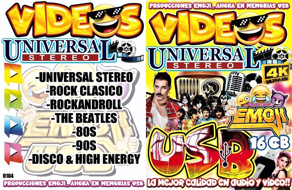 VIDEO MUSICALES MP4 EN USB
