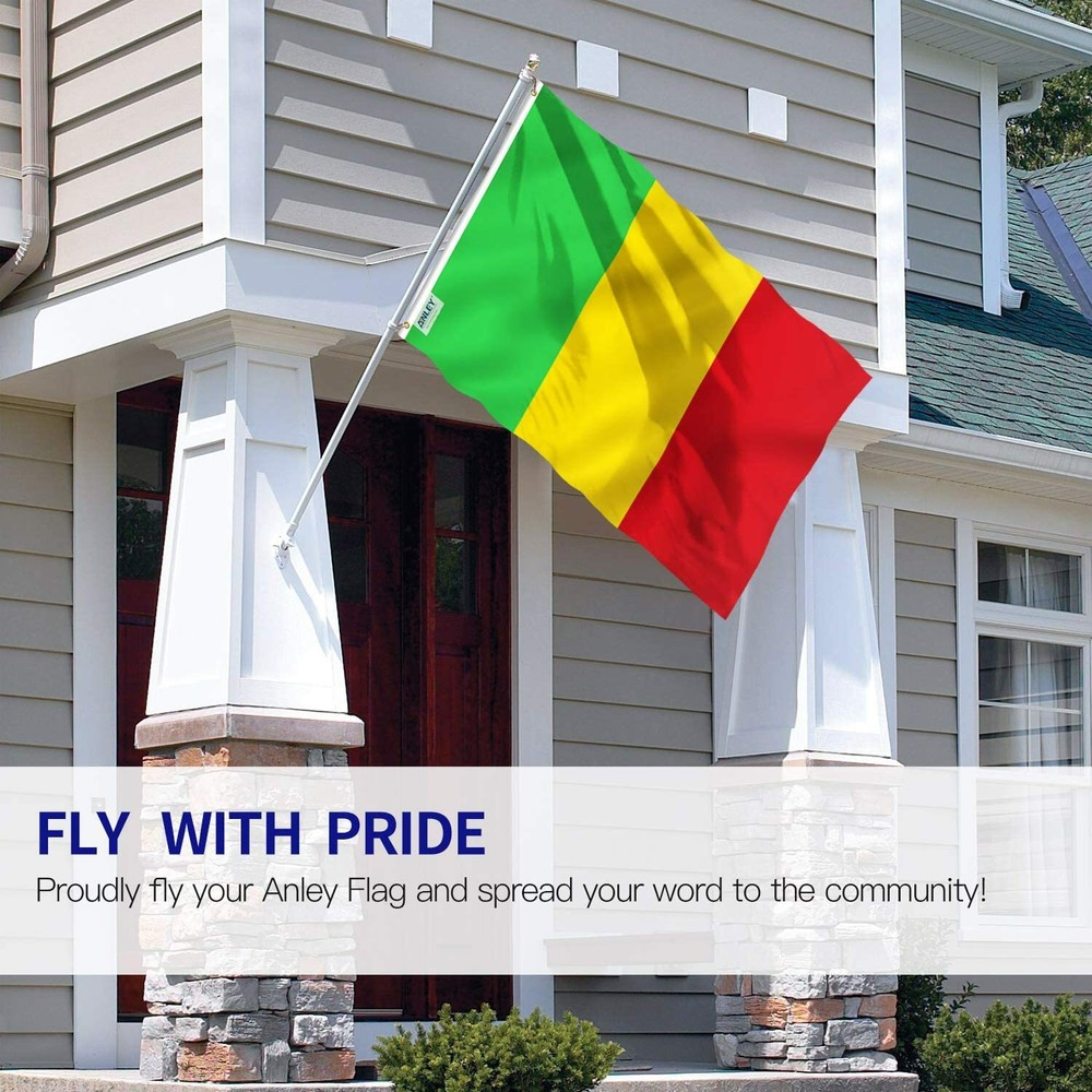 Anley Fly Breeze 3x5 Feet Mali Flag - Malian Flags Polyester