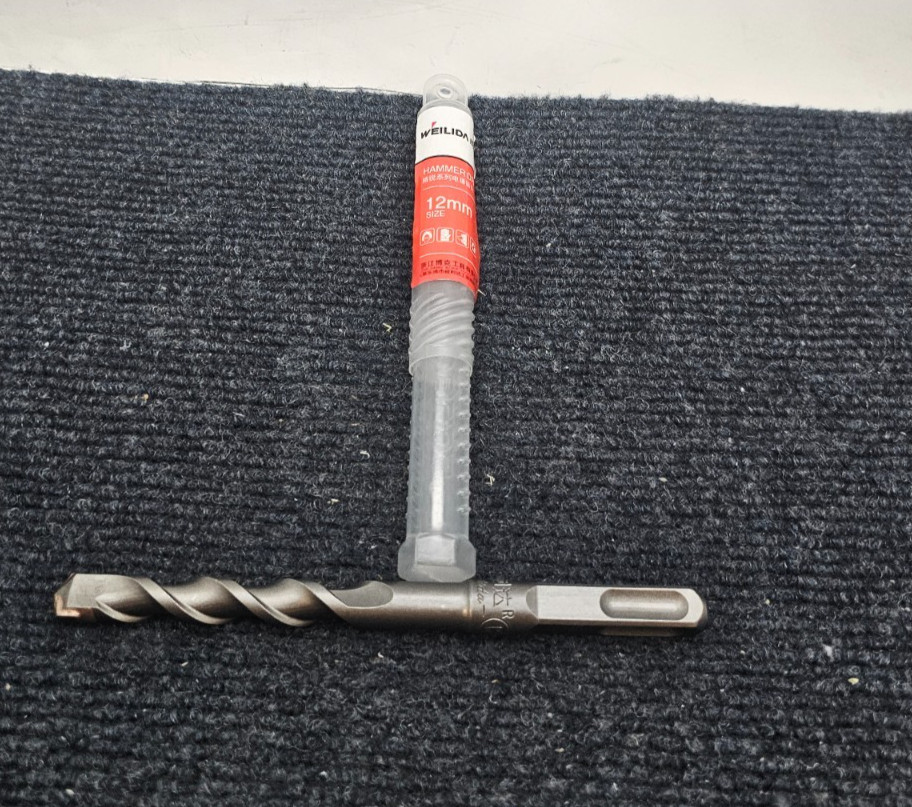 Weilida Size 12mm Hammer Drill Gray Tool