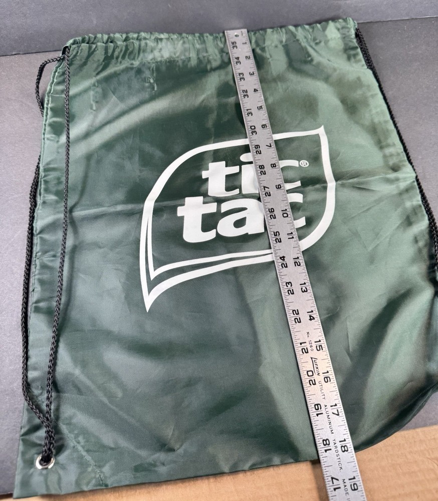 Tic Tac Branded Drawstring Backpack