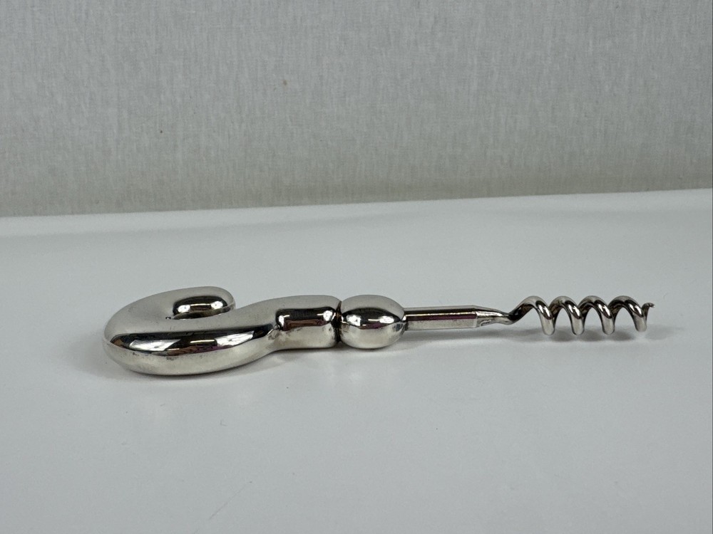 Point D’interrogation Question Mark Silver Plated corkscrew Saint Hilaire