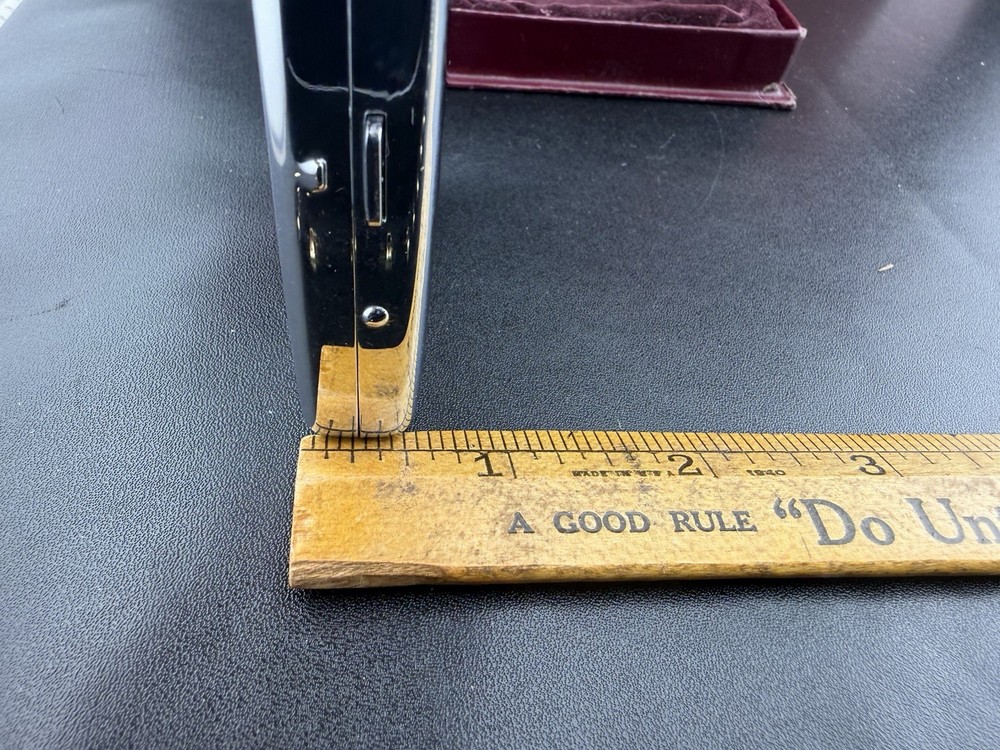 Ronson Mastercase Cigarette Case Lighter Combo Black Enamel Art Deco UNTESTED