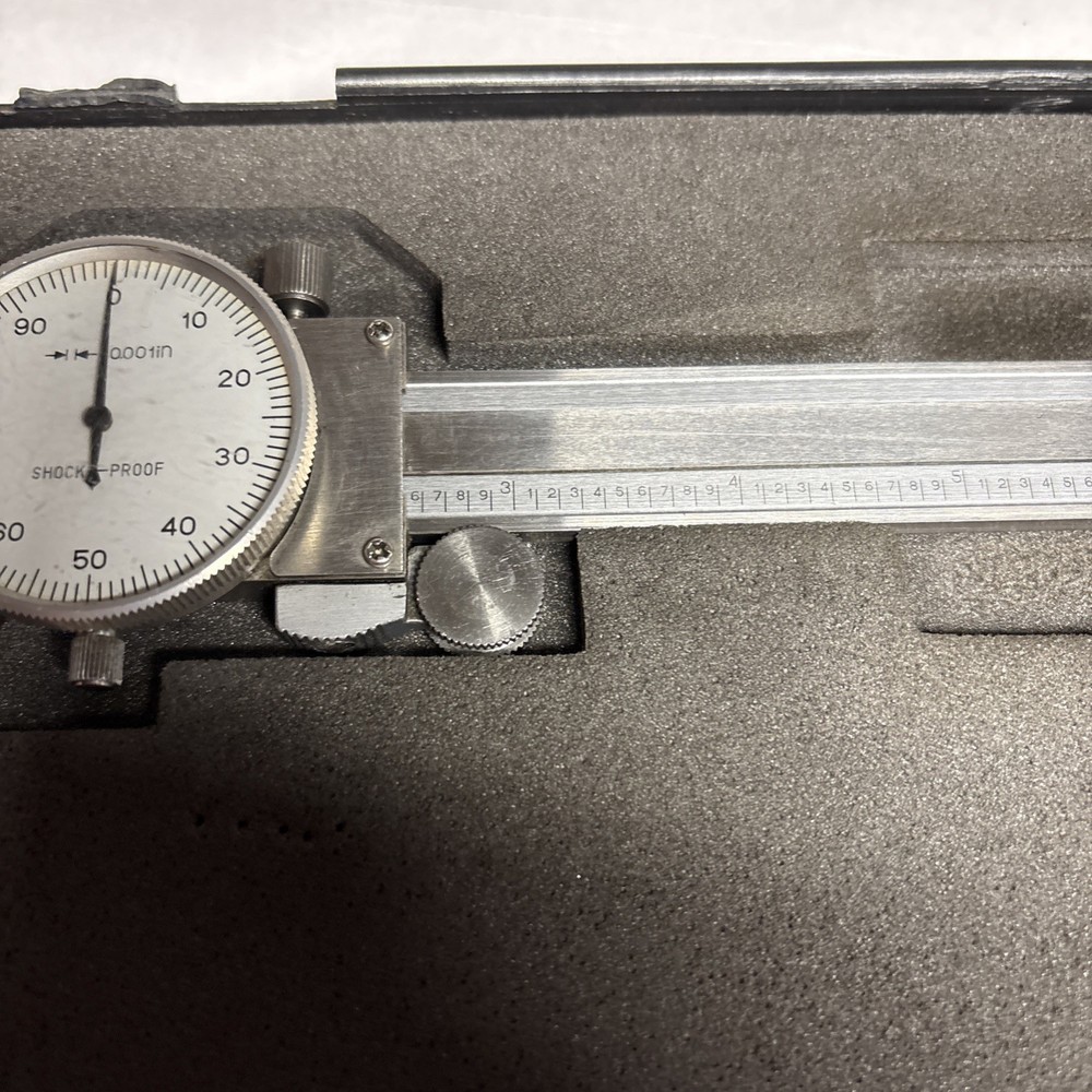 Aerospace Dial Caliper 12” White Face Dial Shock Proof