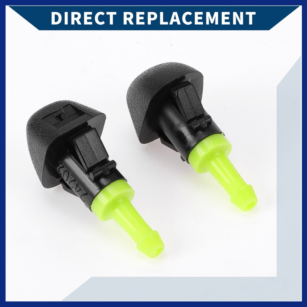 2Pcs Front Windshield Washer Nozzle for Subaru Outback