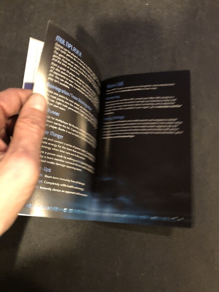 tron evolution xbox 360 Manual Only