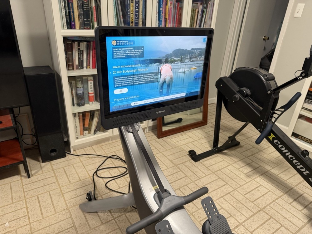 Hydrow Pro Rowing Machine with Subscription until November 2026