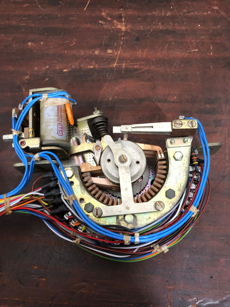 GTE - AUTOMATIC ELECTRIC CO. ROTARY STEPPING SWITCH #100