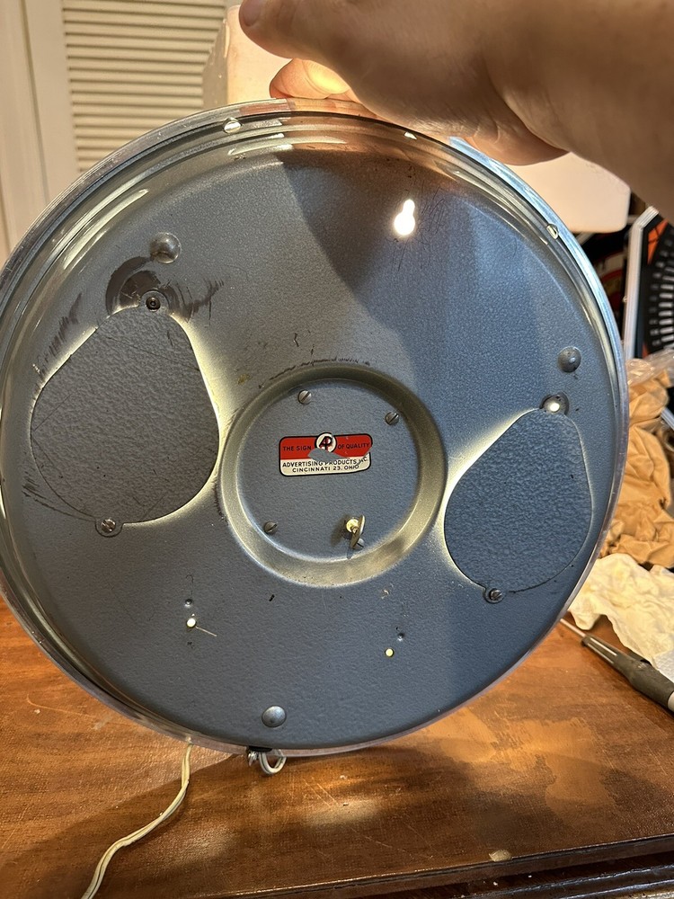 Vintage "Drink Pepsi Cola" Double Bubble Round Wall Clock