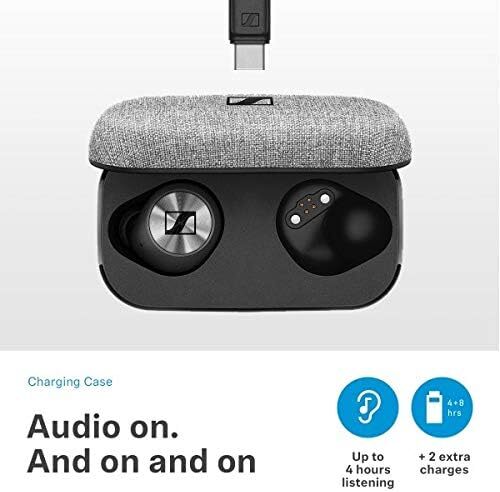 Sennheiser MOMENTUM True Wireless Bluetooth Earbuds Fingertip Touch Control