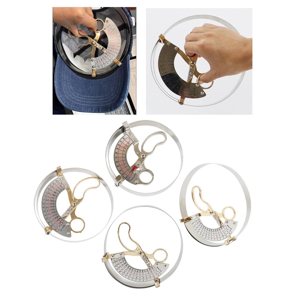 Hat Ruler Caliper Ruler Hat Compact Type for Hat Head Circumference