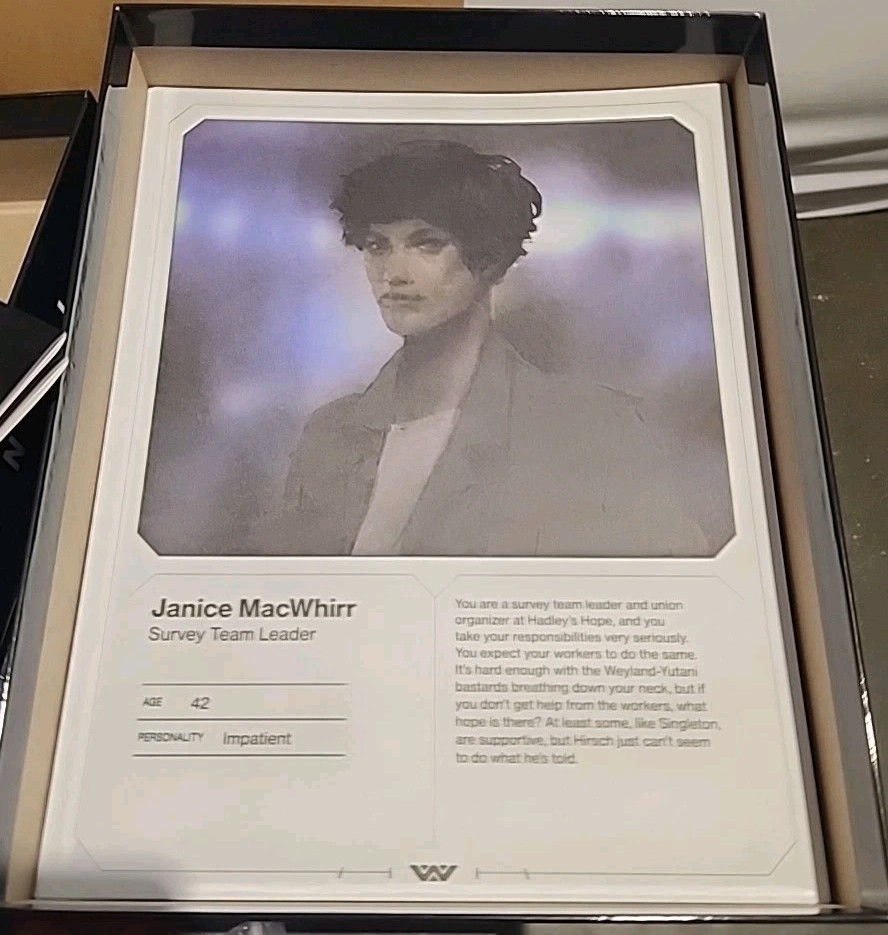 Alien RPG: Evolved Edition Starter Set With Partial Rapture Protocol Minis Box