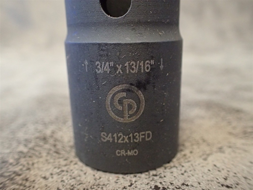 Chicago Pneumatic S412x13FD 1/2" Drive SAE Deep Flip Socket (BN115)