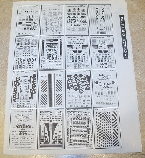 Microscale Decals Illustrated 1991 Catalog (TA #1)