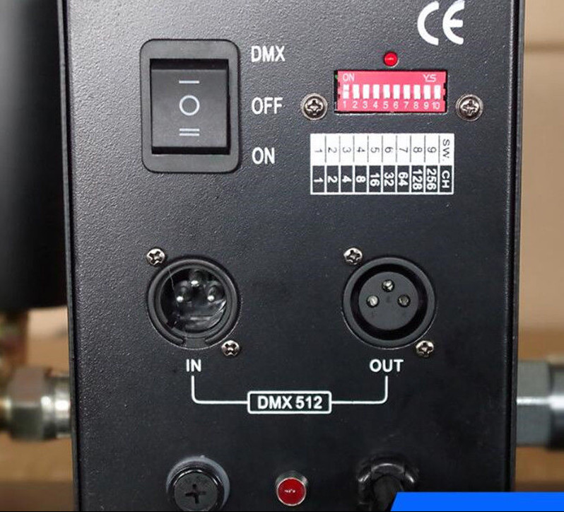Double-Pipe CO2 Air Column Machine DMX 512 Switchable CO2 Column Jet Machine b