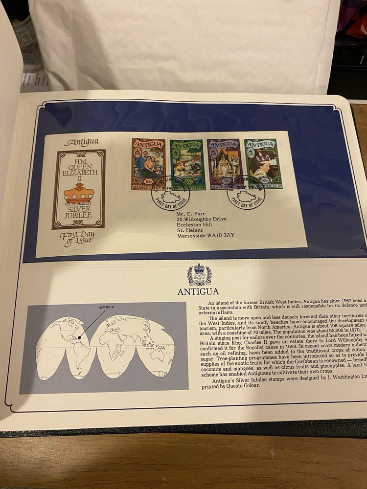 1977 Silver Jubilee Commonwealth FDC