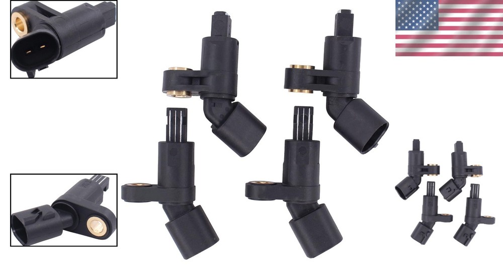 Quality ABS Wheel Speed Sensor for Audi TT 2000-2006 & VW Models - Flange Mount