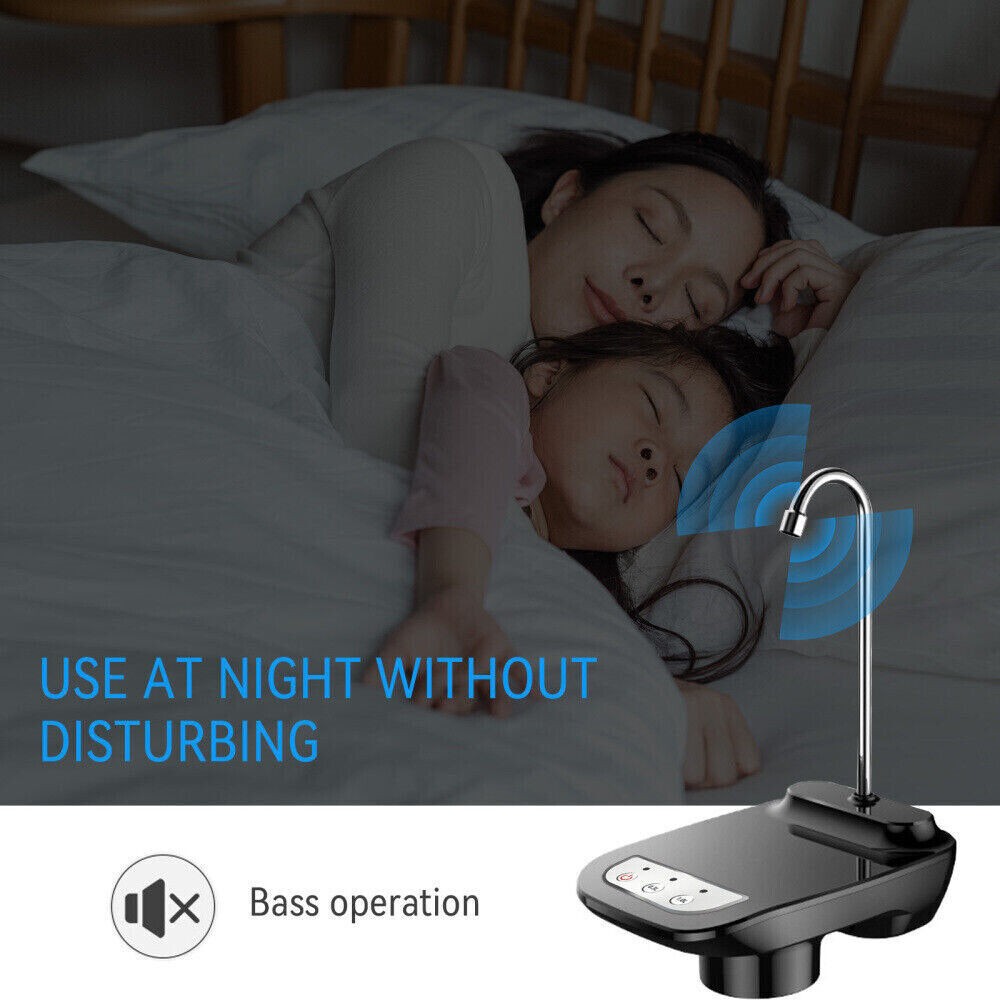 Universal Bottle 5 Gallon USB Pump Water Jug Automatic Dispenser Electric Switch