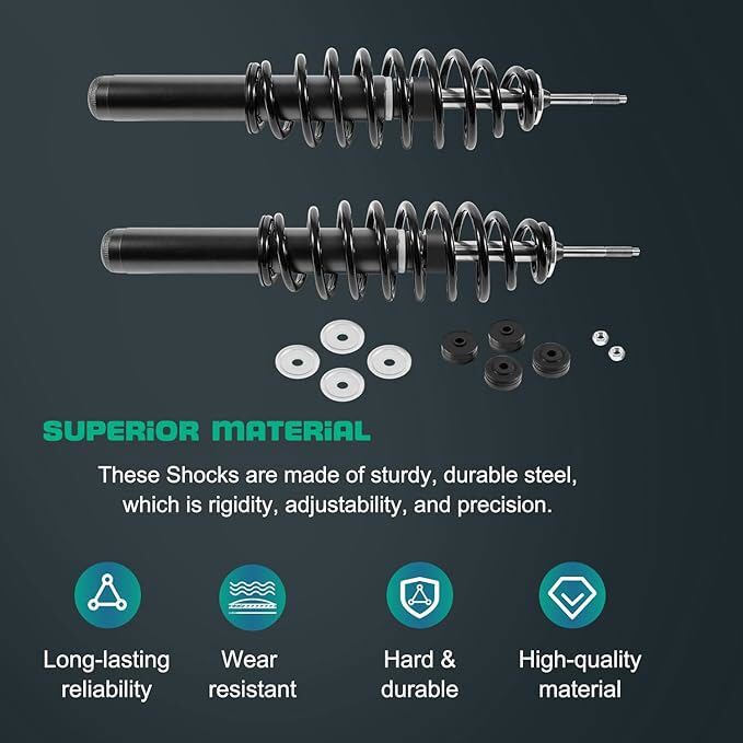 AM135372 Front Left & Right Shock Absorber Set for John Deere Gator UTV 2pc