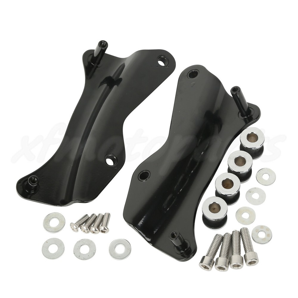 King Trunk Speaker Rack Pad Docking Fit For Harley Electra Glide 14-25