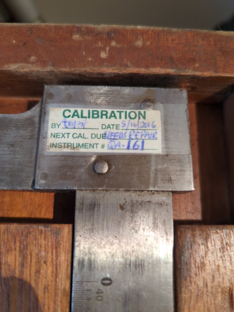 Starrett No. 122 Special 72" Calipers