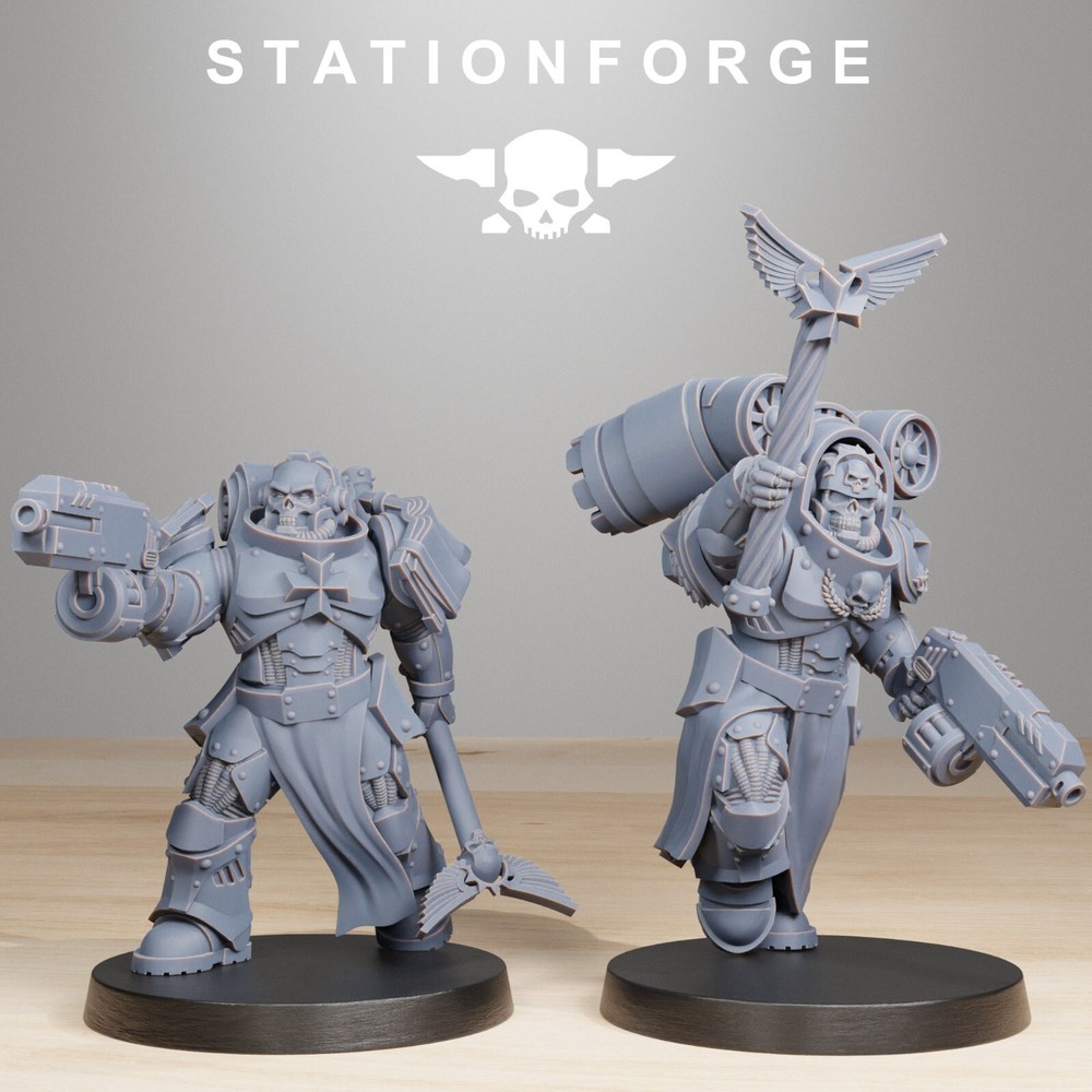 The Socratis Reverends from Station Forge 32mm