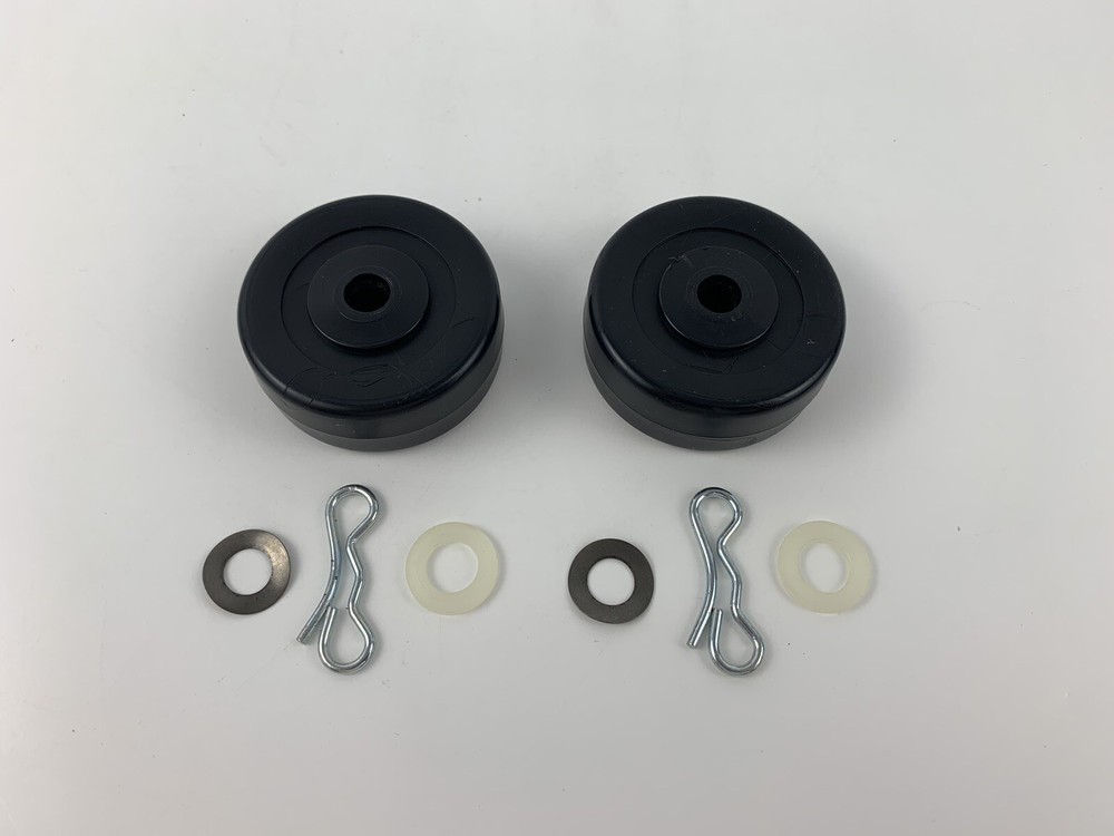 Lot Of (2) Select Comfort FlexFit Adjustable Base Roller Guide Wheels