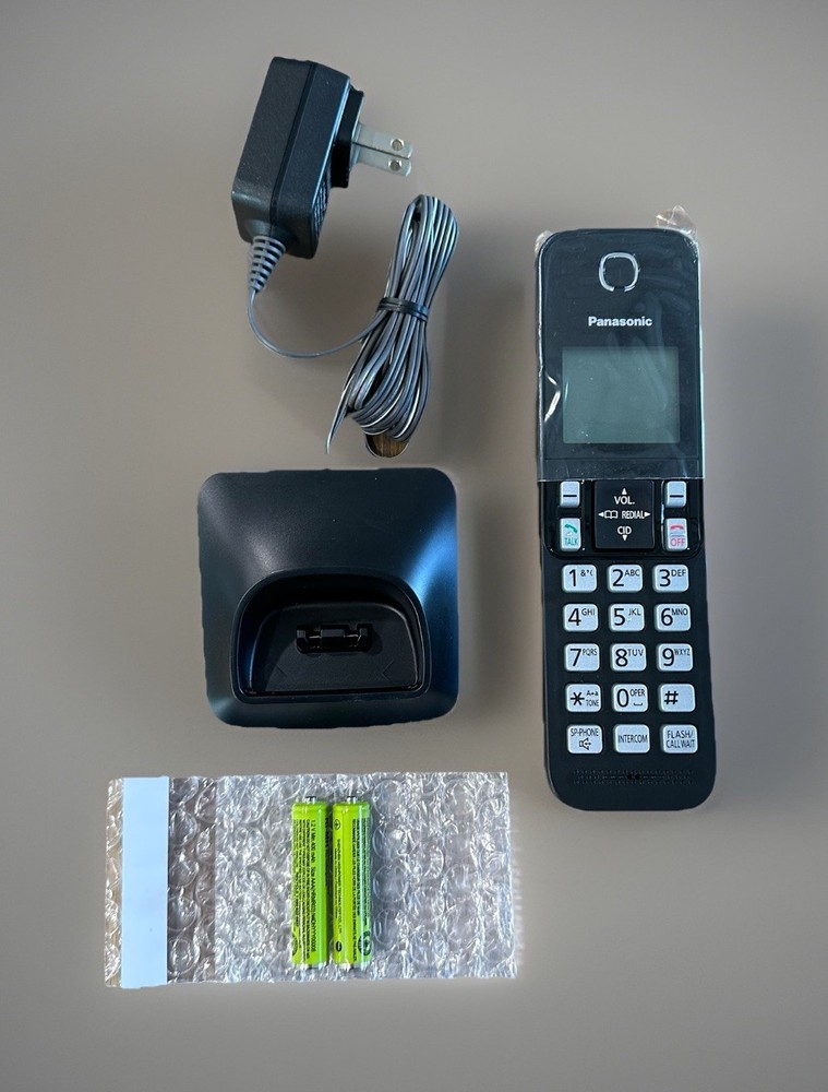 Panasonic KX-TGCA35B Cordless Phone Accessory Handset & Charging Base Cradle