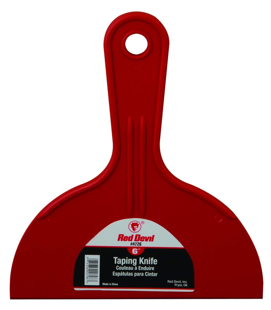 4718 3-Piece Plastic Putty Knife Set Scraper Tool Spackle & Paint 1-Pack