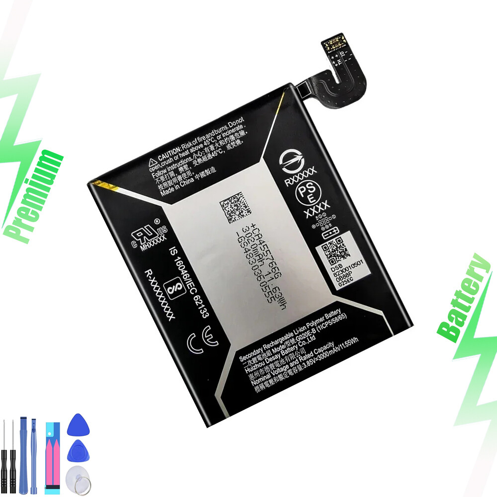 New Replacement Battery G020E-B For Google Pixel 3a 3000mAh