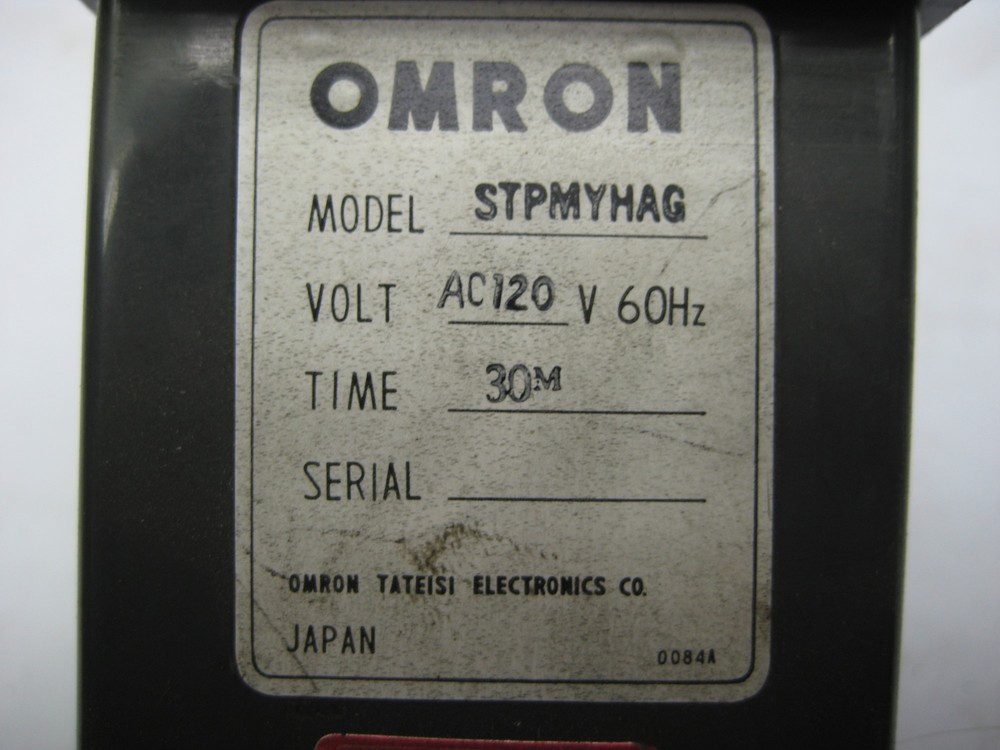OMRON STPMYHAG TIMER 0-30 UNMP