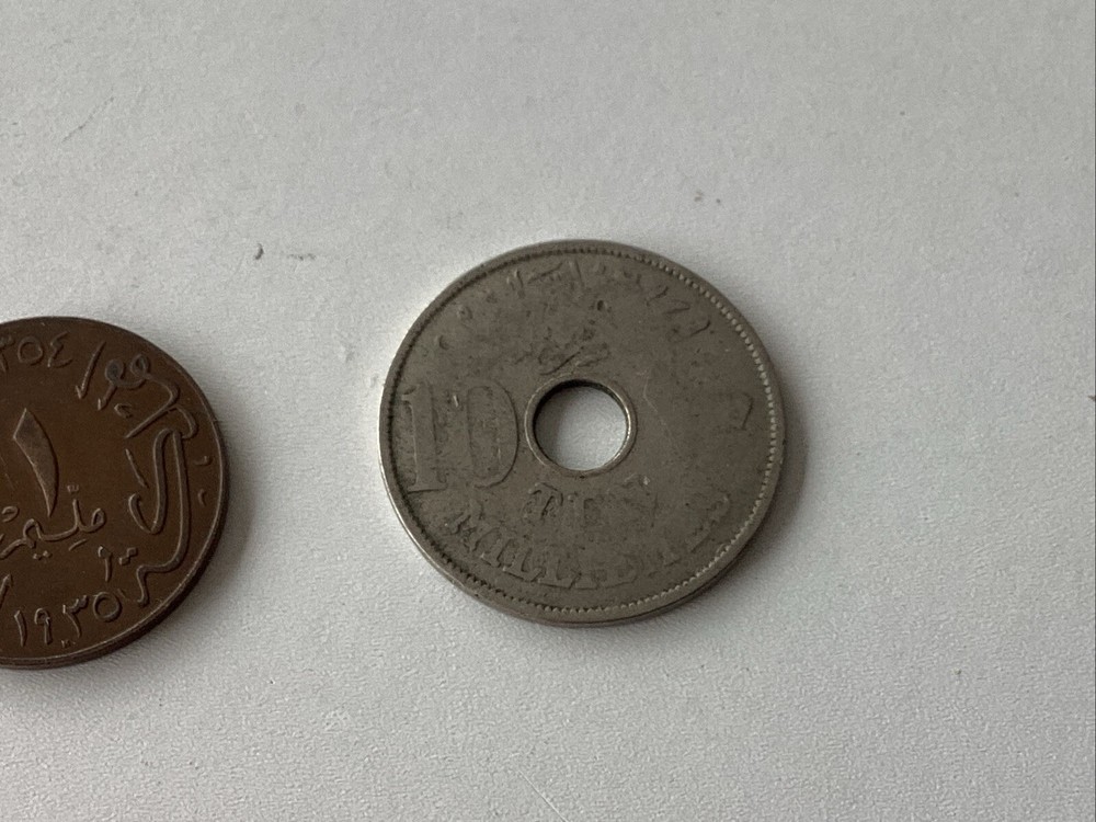3 Early 20th Century Egypt Coins