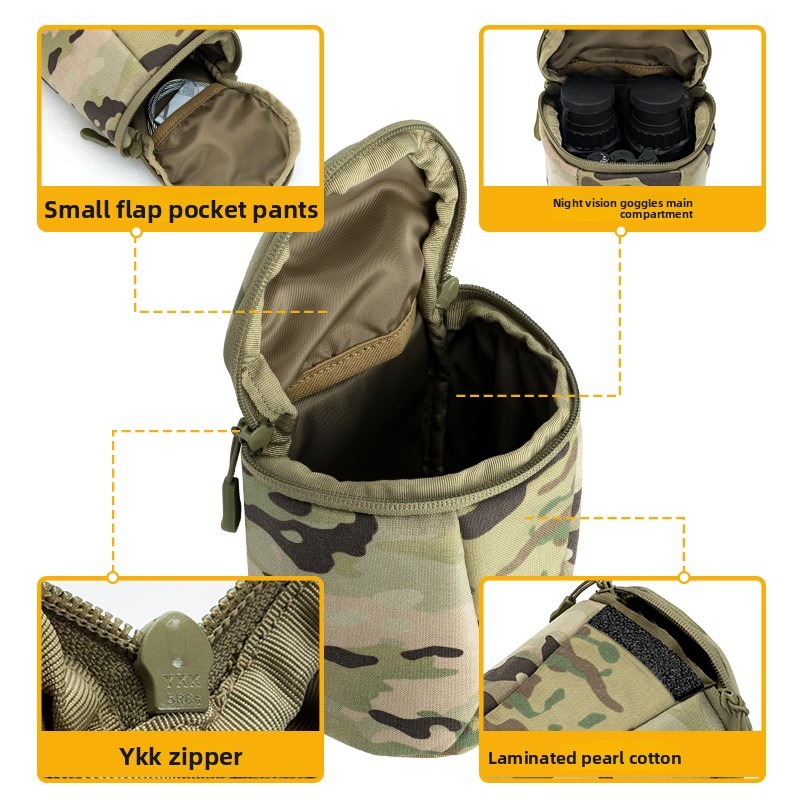 PVS-31 Night Vision Storage Pouch Padded NVG Soft Cushion Buffer Accessory Pouch