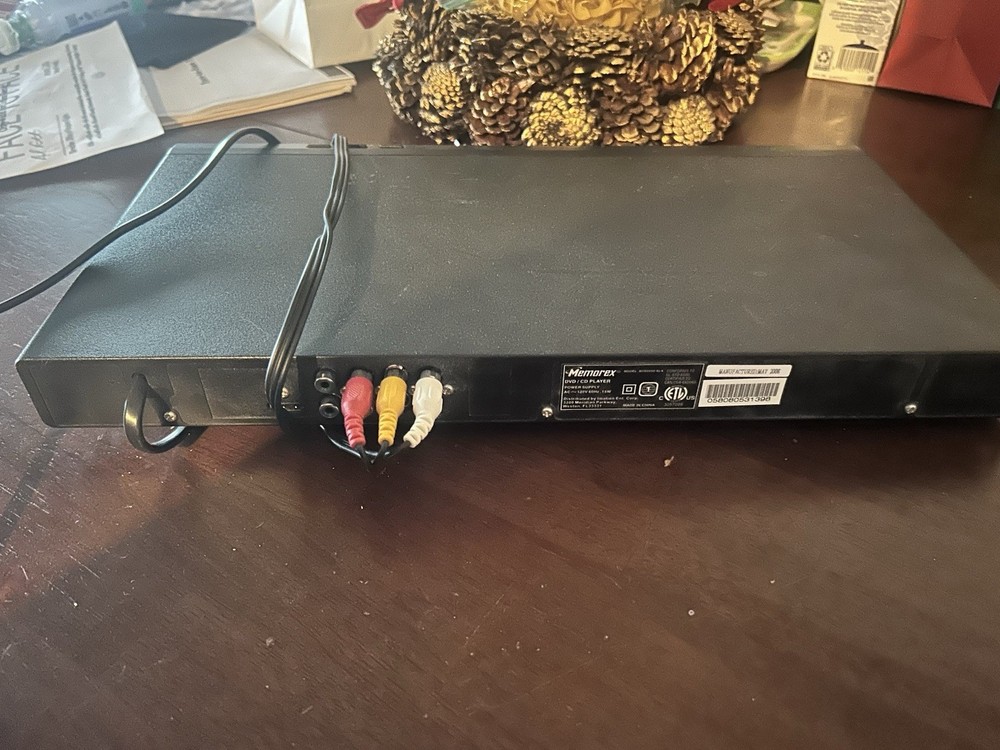 Memorex MVD2050-BLK DVD Player